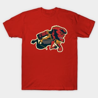 Old School Baseball Hellboy T-Shirt